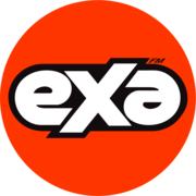EXA FM Honduras: Tegucigalpa 100.5 FM / San Pedro Sula 89.3 FM / Choluteca 95.9 FM / Litoral 93.9 FM station logo