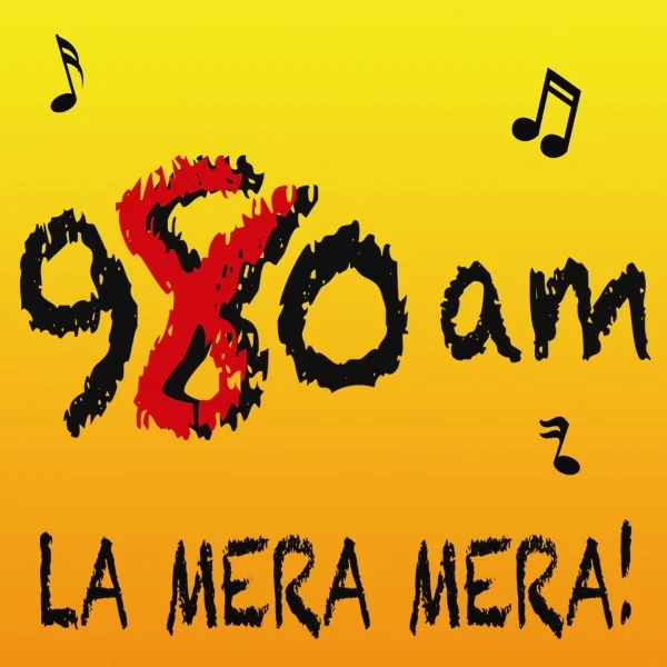 LA MERA MERA 980 (Los Ángeles) - 980 AM - KFWB - Lotus Communications - Los Ángeles, California, EUA station logo