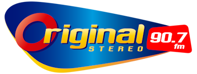 Original Stereo 90.7 FM station logo