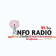 Info Radio 91.1 FM station logo