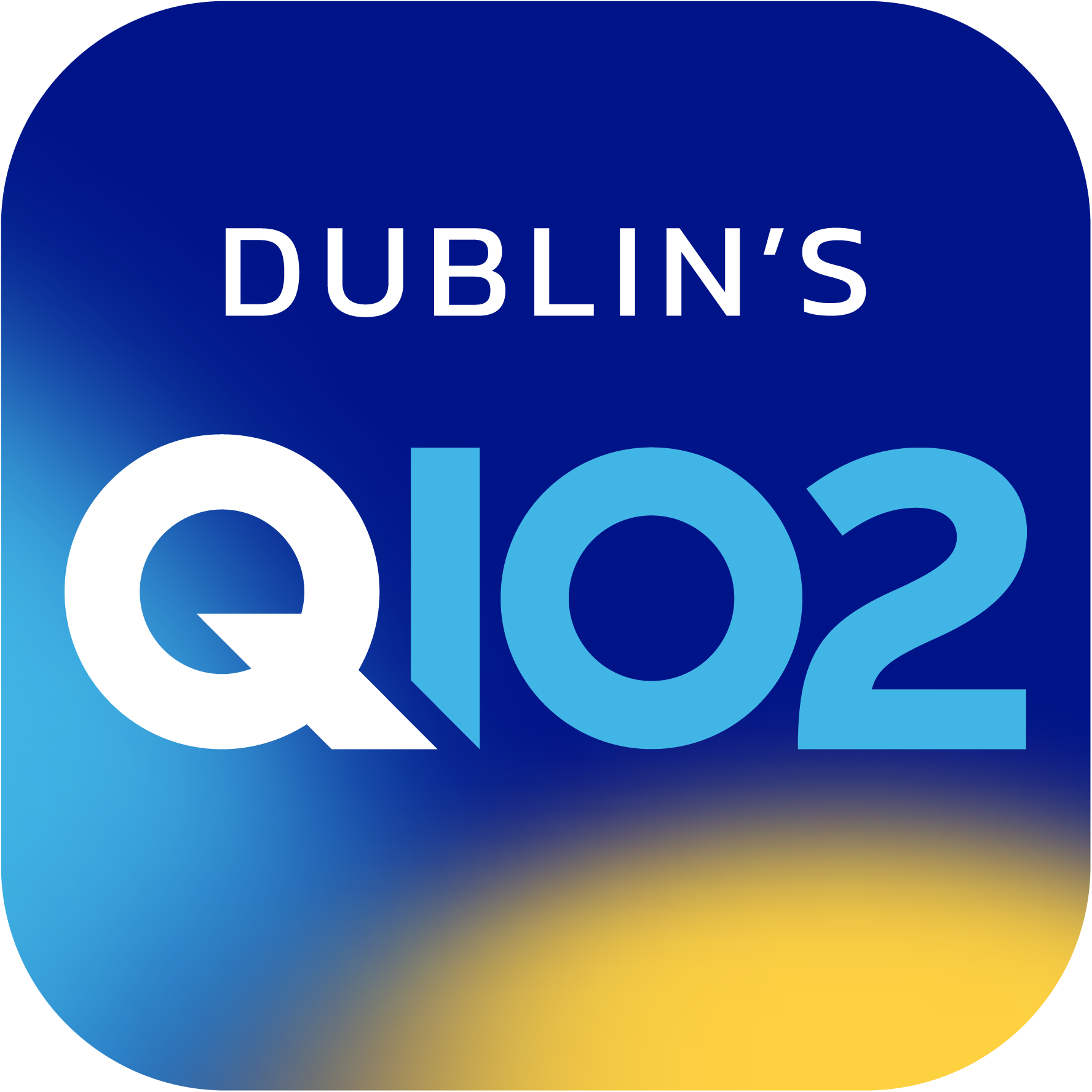 Dublin's Q102 station logo