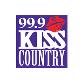 99.9 Kiss Country station logo