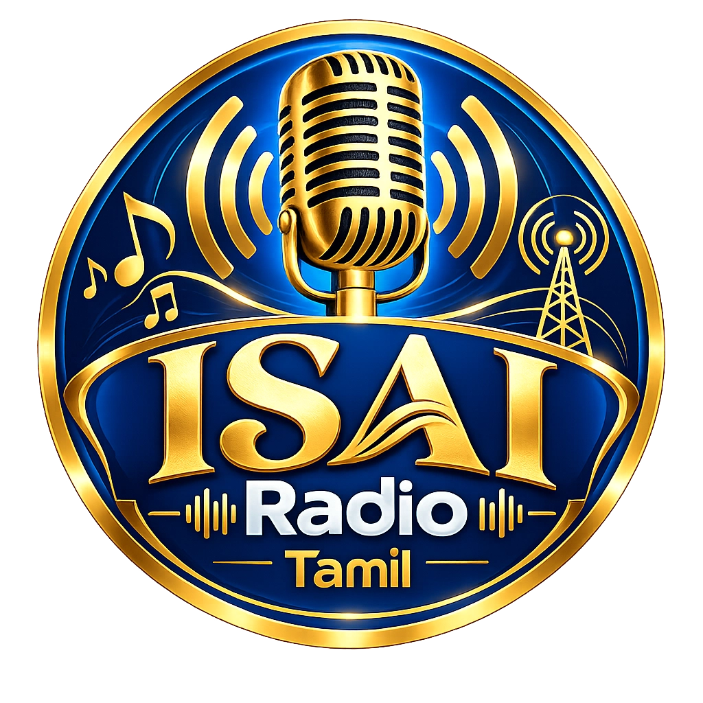 Isai FM Tamil station logo