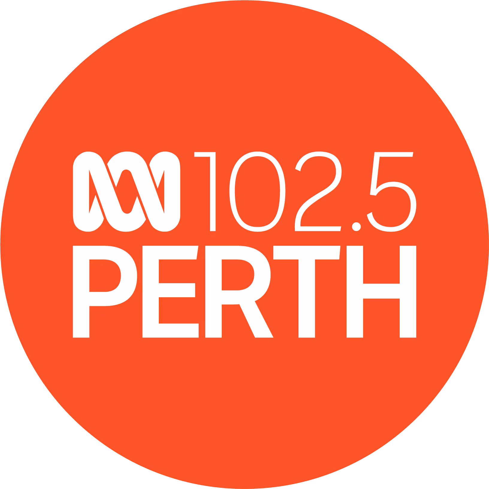 102.5 ABC Perth station logo