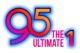 95 the ultimate one station logo