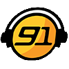Radio One FM 91 Gwadar station logo