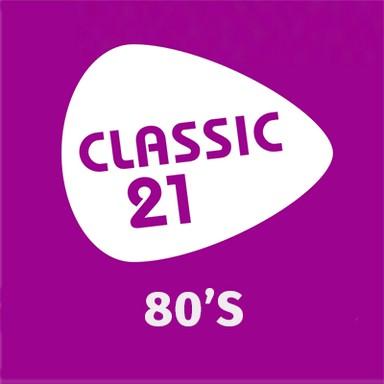 Classic 21 80's New Wave station logo